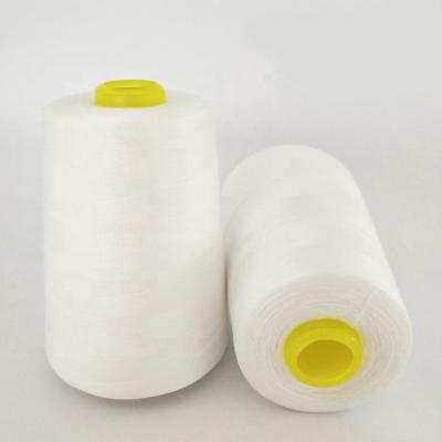 China 100% Viable Raw White Polyester Yarn for sale