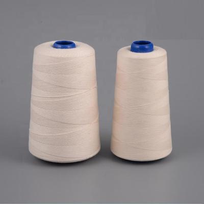 China Sustainable Low Price 100% Virgin Polyester Spun Yarn 30/1 Ring Spun Yarn Weaving Yarn for sale