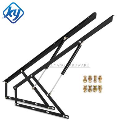 China Modern Wholesale Bed Fitting Heavy Duty Hydraulic Vertical Lift Up Storage Bed Mechanism for sale