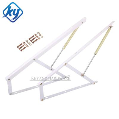 China Modern Hydraulic Bed Lift Mechanism Hardware Gas Spring Mechanism For Storage Bed for sale