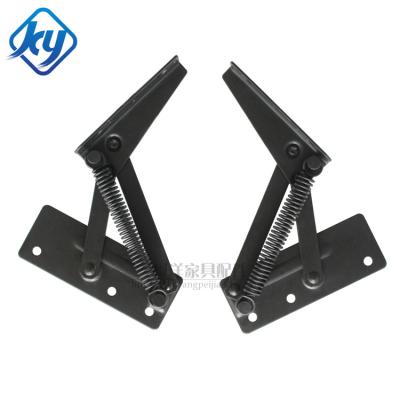 China Easy Installing Furniture Accessories Sofa Triangle Spring Headrest Hinge Cabinet Hinge Storage Tray for sale