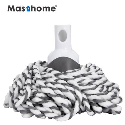 China Masthome Sustainable Manufactured OEM/ODM Easy Use Selfwashed Magic Cotton Cloth Cleaning Mop For Indoor Cleaning for sale