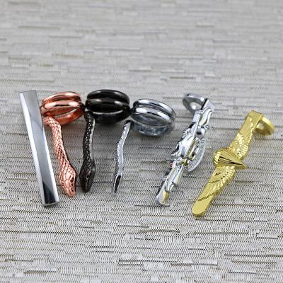 China office & School Pen Custom OEM Alloy Pen Holder Curved Shape Snake Metal Material Thickened Pen Clips for sale