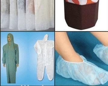 China anti-static pp spunbond non woven fabric for operation cover,cap,shoe cover for sale