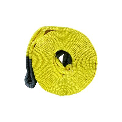 China Perfect for use in ATV/UTV Heavy Duty Polyester Nylon Tow Strap Towing Rope Race Car for sale