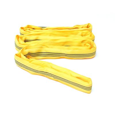 China EU high tenacity level 3T high tenacity polyester around webbing slings for carrying application for sale