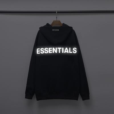 China NEW ARRIVAL QUICK DRY Custom Logo Men's Hoodies Thick Reflective BASES Hood Sweatshirt Hoodie Pullovers for sale