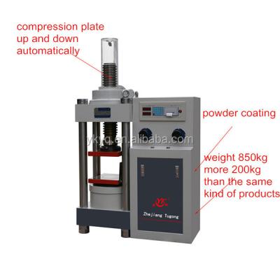 China STYE-2000B hydraulic concrete compression testing machine brick crushing strength compression testing machine price/digital display compressive machine for sale