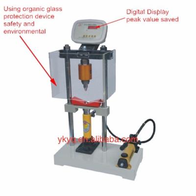 China Rock Force Index Test STDZ-3 Digital Display Point Load Cell Tester Machine/Rock Force Point Load Tester for sale