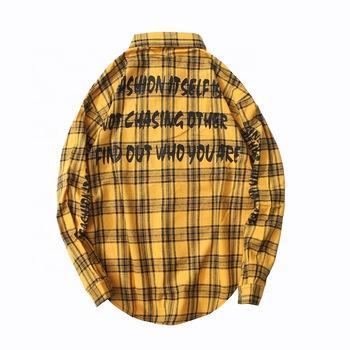 China Anti-pilling Custom Color Low Price Streetwear Design Printed Flannel Shirt For Men for sale