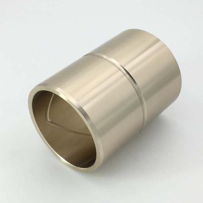 China Self-lubricating Building Material Shops Oilless Bearing Bushing Used Brass Bronze Water Copper Sleeve PTFE Customizable for sale