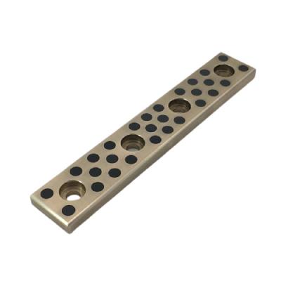 China Customized High Strength Wear Resistant Brass Self-lubricating Plate Oil Resistant Copper Skateboard Rail Wear Slide for sale