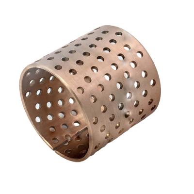 China Building Material Stores Customized Automotive Bushing Slip Bearings Supply Bimetallic Bronze Bushings for sale