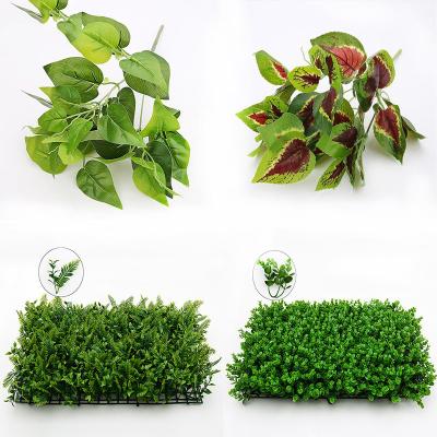 China Fashional simulation green grass the small share of the branch plant decoration wholesale for sale