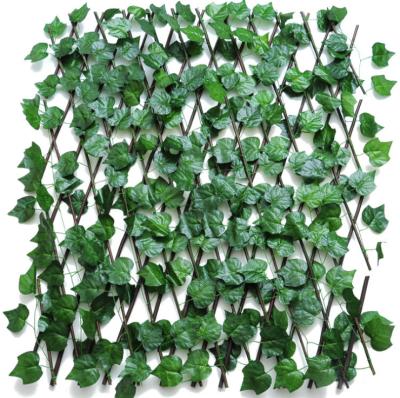 China Dense Plant Natural Artificial Leaves Privacy Fence Screen For Wall Covering Decoration for sale