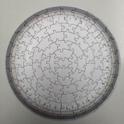 China Soy Ink Printing Party Round Puzzle For Adults Kids Teens 24 Pieces 100 Pieces 158 Pieces 250 Pieces 500 Pieces 750 Pieces 1000 Pieces for sale