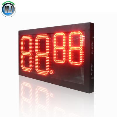 China For Gas Station Show Price High Brightness Led Price Sign Board Digit Number Display Digital Gas Station for sale