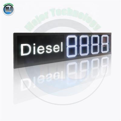 China The outdoor waterproof wireless gas station display price control the ethylated gas station price display board for sale