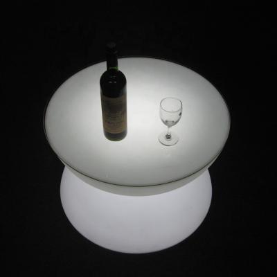 China Nightclub Bar Seat Chair Luminous Rechargeable Color Changing LED Remote Control Glowing Coffee Table for sale