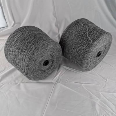 China Wholesale Carded Spinning Flower Gray Expanded Acrylic Fiber Yarn Bulk Color Yarn 28NM/2 Gray Acrylic Fiber Yarn for sale