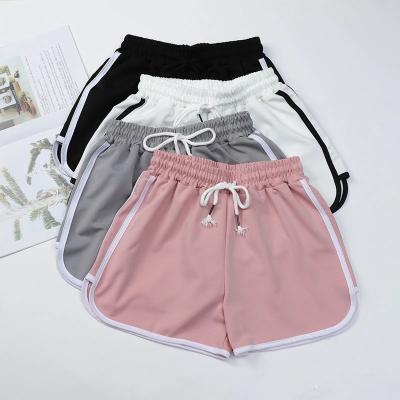 China Anti-wrinkle Women's Casual Quick Dry Elasticity Cool Fitness Shorts Women Summer Fashion Shorts Street Wear Woman Home Shorts for sale