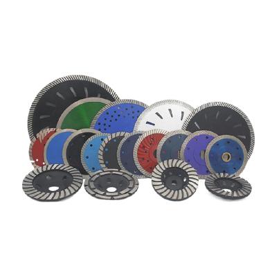 China Diamond Turbo Tools Diamond Segmented Diamond Saw Blade For Granite Sandstone Cutting Angle Grinder for sale