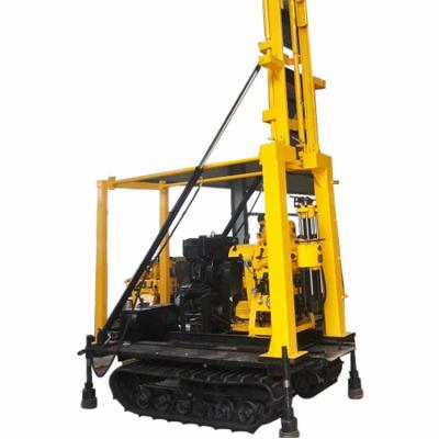 China Water Well Drilling Crawler Mounted Core Drilling Rig 30m Depth Backpack 300 Meter Water Well for sale