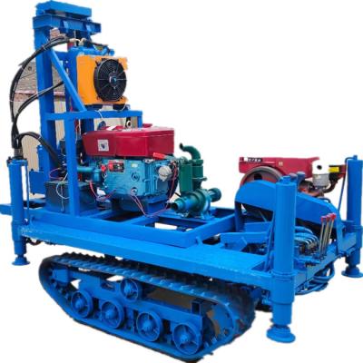 China High Efficiency Water Well Drilling Small Rig Rig Track-Type Water Well Drilling 100 Meter Water Well Drilling Rig for sale