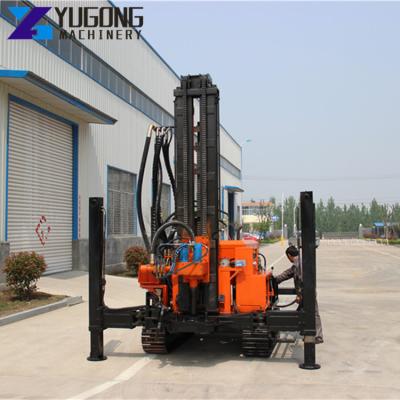 China Water Wells Rock Drill Rig Water Well Drilling Machine Hydraulic Crawler Mounted Well Drilling Rig for sale