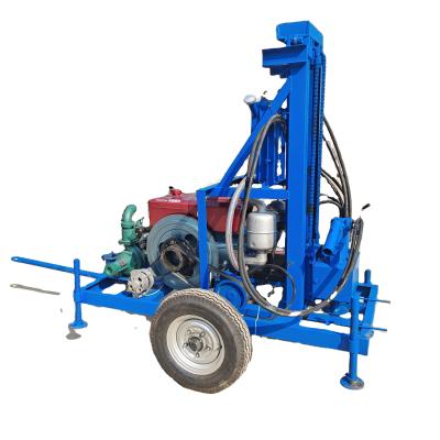 China High efficiency portable water well drilling rig drilling rig water well drilling and installation machine geotechnical drill rig for sale