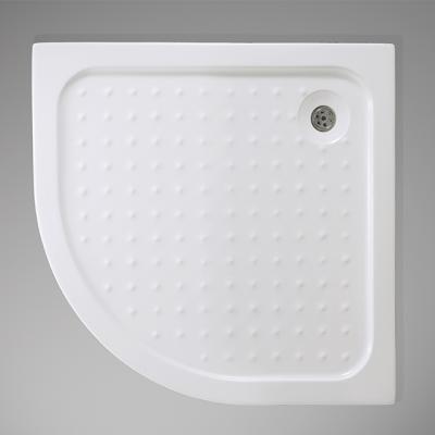 China Customized Modern Design Bathroom Shower Tray Acrylic Tray Area Anti-Slip Base 90 x 90 for sale