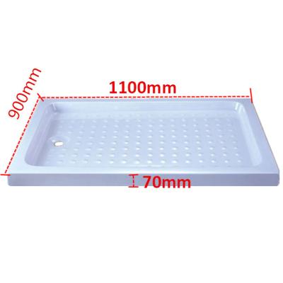 China New rectangle washroom shower tray 900X1100 size quality shower rooms base modern fashionable base customized trays for sale