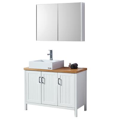 China Double Sink Bathroom Vanity Cabinets Bathroom Cabinet Eco-friendly Classic Bathroom Wash Cabinet for sale