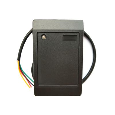 China Plastic RS232 Or 485 RFID 13.56Mhz Wall Mount PLC MODBUS Card Reader for sale