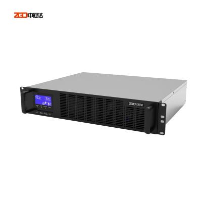 China Networking Rack Mount UPS Single Phase 1kva High Frequency Pure Sine Wave Online UPS Power Supply for sale