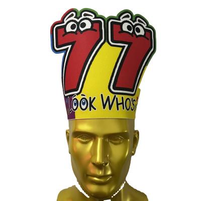 China Custom European and American style promo birthday crown look that is 77 for sale