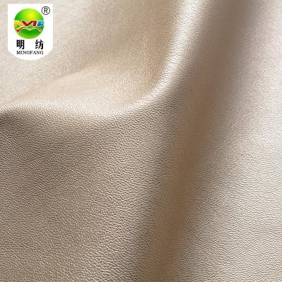 China 100% Polyester Waterproof Wholesale Faux Leather Fabric for sale