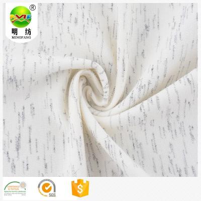 China Eco - Friendly Anti - Static Yarn Dyed Viscous Nylon Spandex Punto Roma Fabric for sale