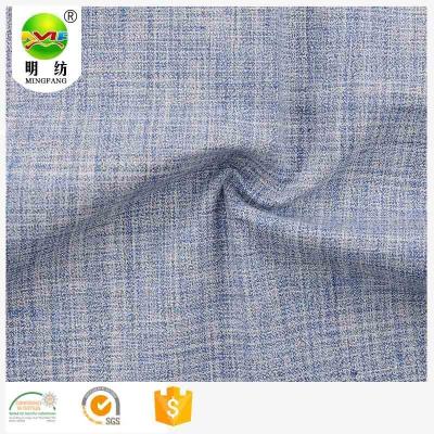 China Other Plain Swiss Voile Fabric 100% Organic Cotton Yarn Dyed Linen Shirting Fabric for sale