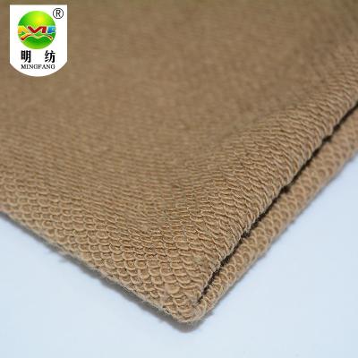 China Hot Selling Double Faced 100 Cotton French Terry Knitted Fabric for sale