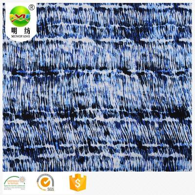 China Hot Selling Anti-pilling 100% Printed Viscous Voile Women Dress Fabric for sale