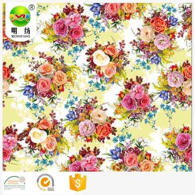 China Other Shaoxing Woven Textile 100% Printed Rayon Fabric for sale