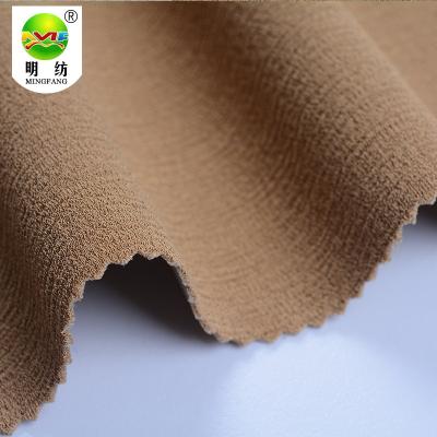 China Good Quality 95% Polyester 5% Spandex Scuba Crepe Anti-Static Fabric for sale