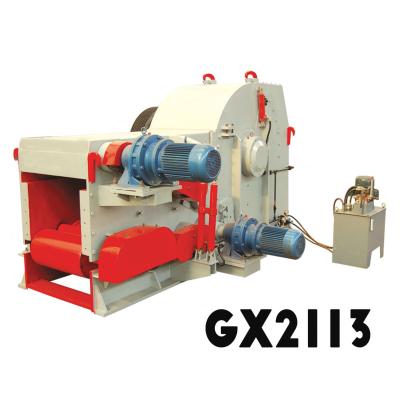 China Garment Shops GX2113 Wood Shredder Machine For Factory Using Cutting Aperture Chips for sale