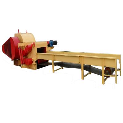 China Garment shops industry 220KW / factory using waste wood crushing GX 2113 woodchippers for sale