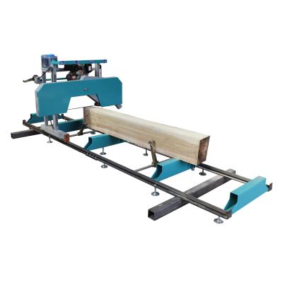 China XL590 Horizontal Portable Sawmill 15HP Horizontal Woodworking Gasoline Engine for sale