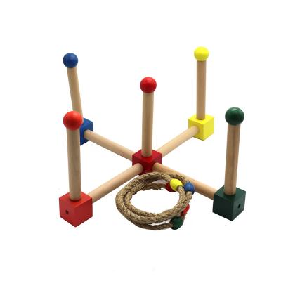 China Outdoor wooden yard game for adults and family - easy to set up with compact carry - backyard toys for sale