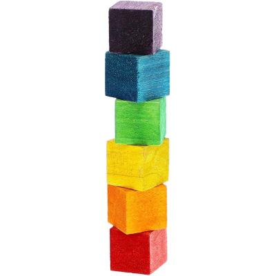 China Children Toys Wooden Children Toys Building Block Set Stacking Wooden Magnetic Blocks for sale