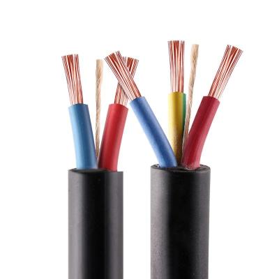 China Industrial building telecommunication top selling 3 x 1.5 flat xlpe insulated power cables rg59 coaxial cable with power for sale