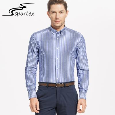 China Western Style Slim Fit Oxford Shirt Full Sleeve Length For Adults Age Group for sale